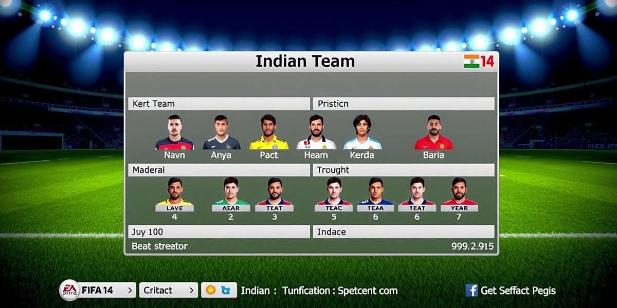 FIFA 14 Indian team selection screen